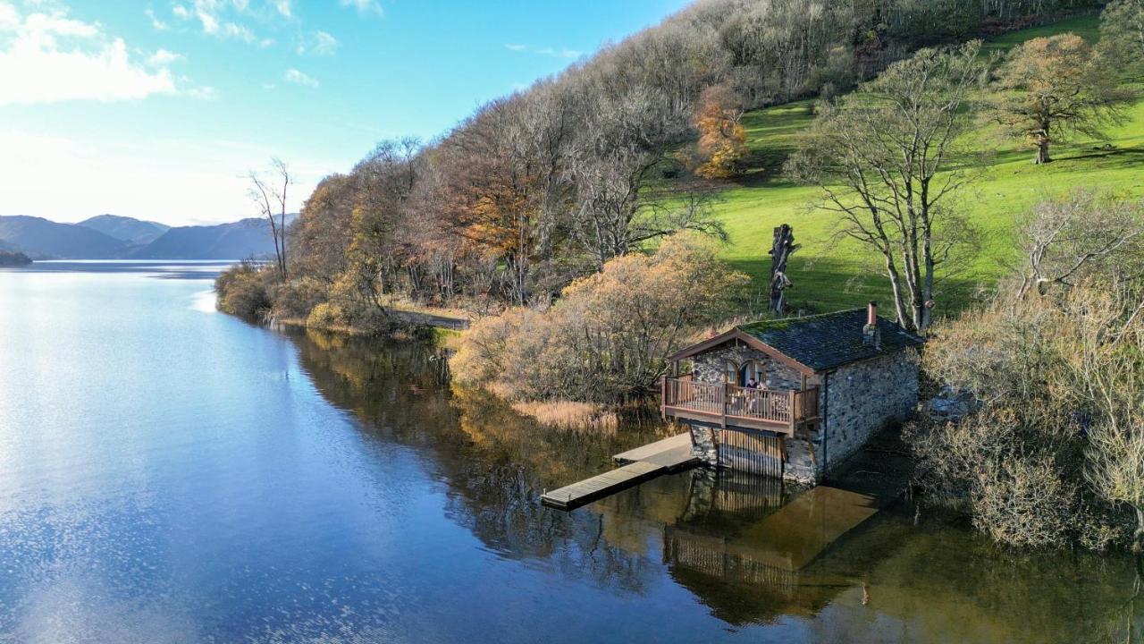 Duke Of Portland Boathouse On The Shore Of Lake Ullswater Ideal For A Romantic Break Пулі-Бридж Екстер'єр фото